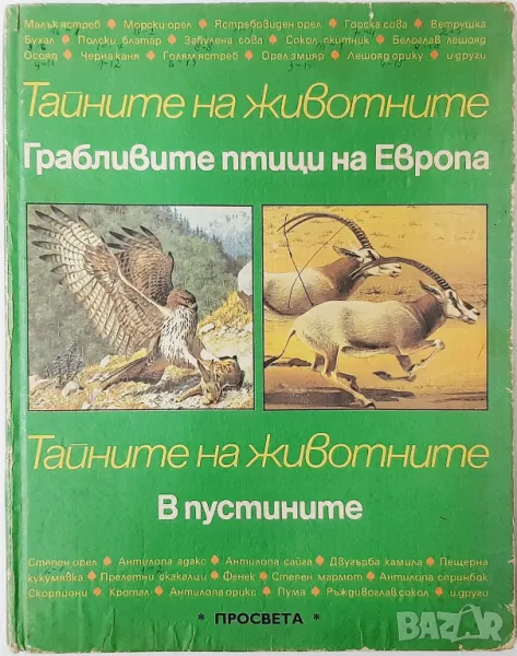 Тайните на животните. Грабливите птици на Европа; В пустините(6.6), снимка 1