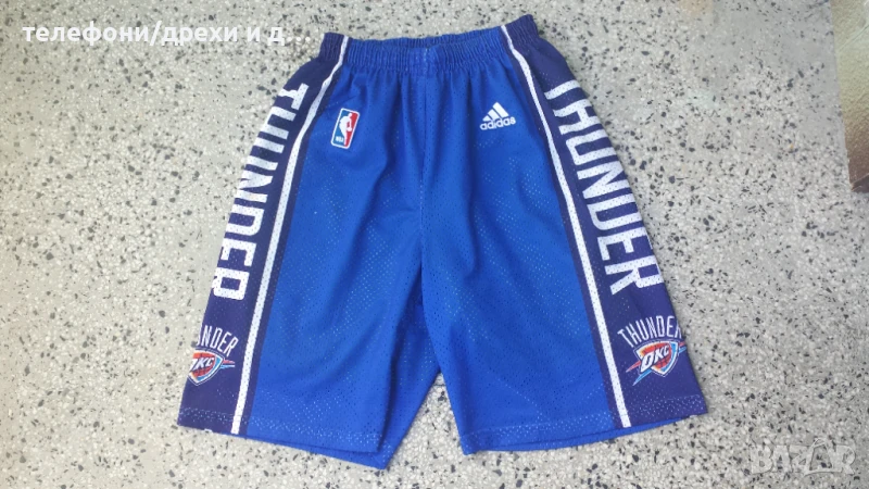 Оригинални NBA шорти Oklahoma City Thunder (M), снимка 1