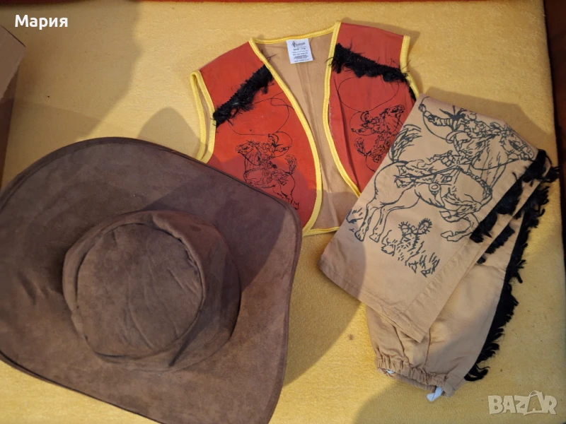 Костюм за каубой 5-6 г - 12 лв, снимка 1