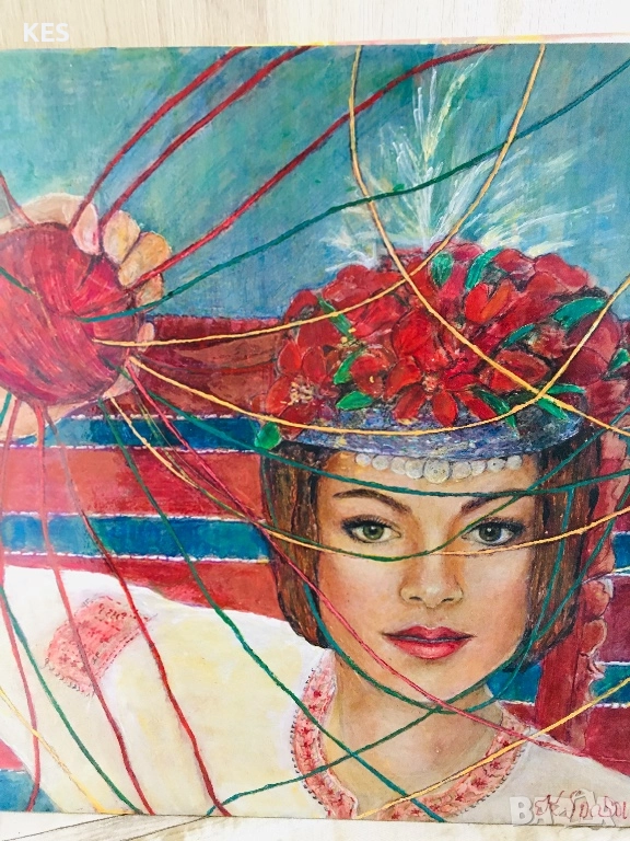 Тъкачка на килими, снимка 1