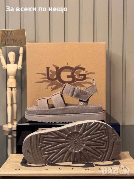 UGG Дамски Бежови Сандали ЮДЖИДЖИ Код E723, снимка 1