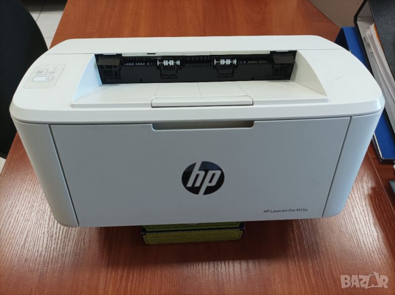 Компактен лазарен принтер HP M15a, снимка 1