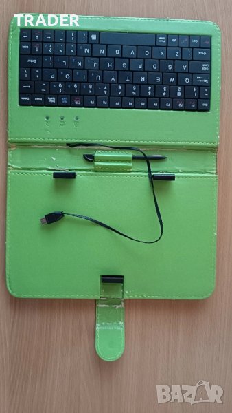 Клавиатура калъф протектор за таблет с микро USD накрайник , снимка 1