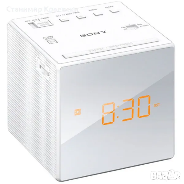 Sony ICF-C1W radio clock alarm - vintage 2014, снимка 1