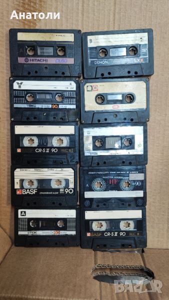 Аудио касети без обложка 110 броя , снимка 1
