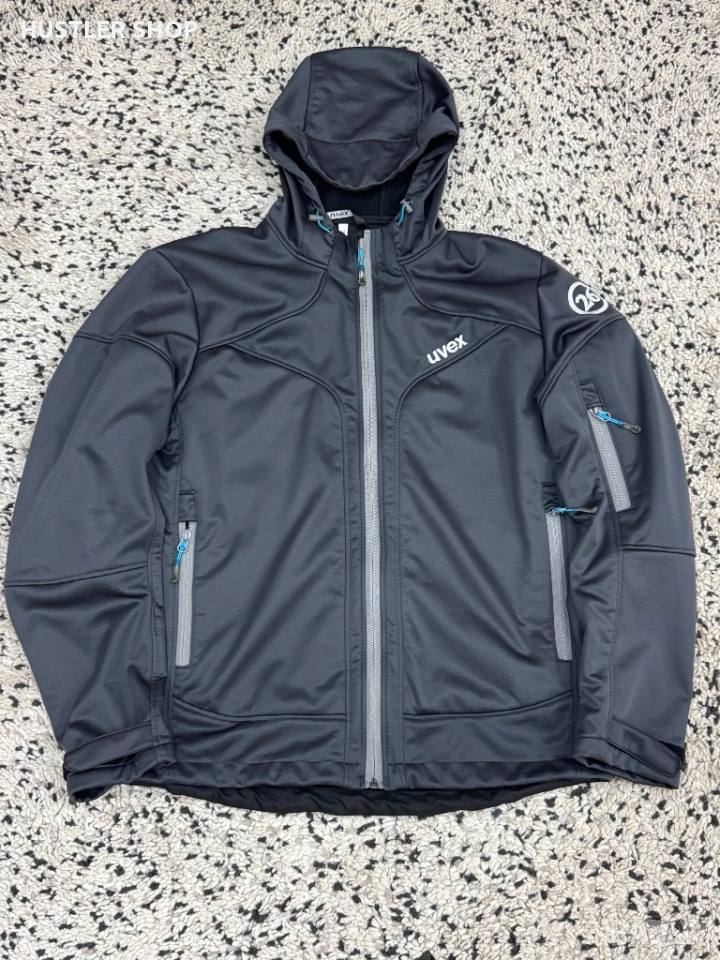 Мъжки работен софтшел UVEX.Размер M, снимка 1