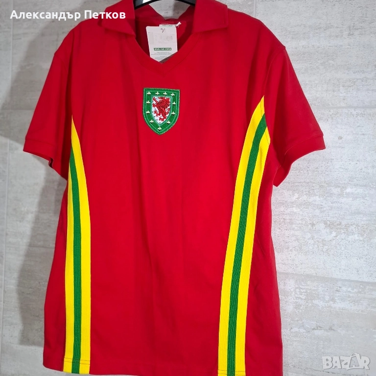 Футболна фланелка на Уелс, снимка 1