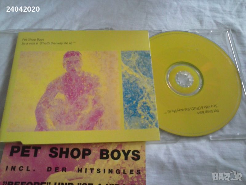 Pet Shop Boys – Se A Vida É single CD , снимка 1
