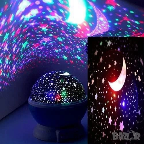 Нощна лампа детски планетариум, снимка 1