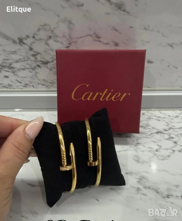 гривна от висококачествена стомана cartier, снимка 1