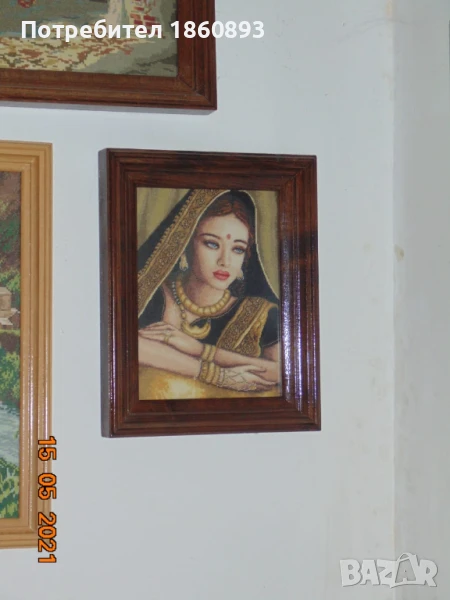 Гоблен Индийката , снимка 1