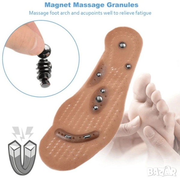 Магнитни масажиращи стелки , снимка 1