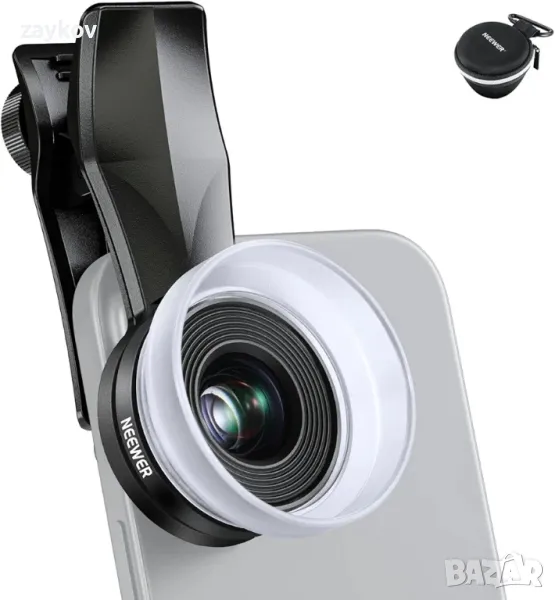 NEEWER 10X макро обектив със 17 мм скоба, снимка 1