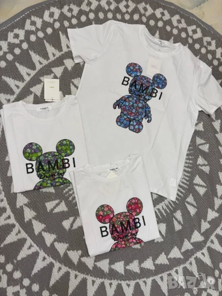 Тениска с мече Овърсайз , снимка 1