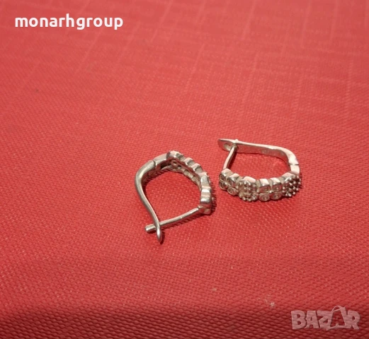 Сребърни обеци