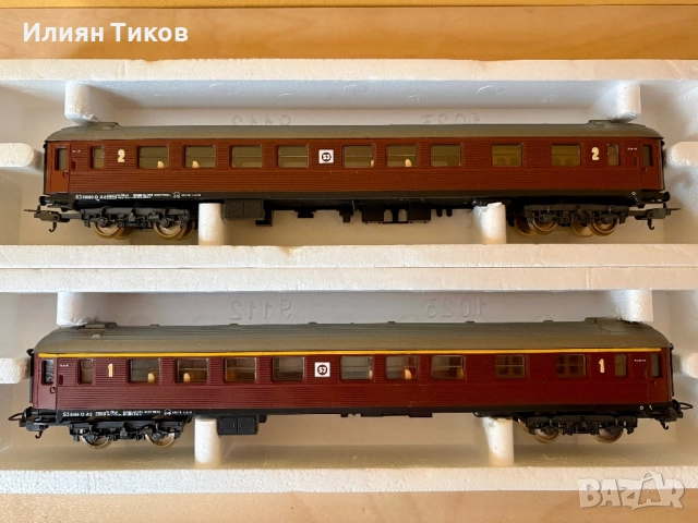 Комплект пътнически вагони LIMA мащаб HO (1:87) влак piko, снимка 2 - Влакчета, самолети, хеликоптери - 52794833