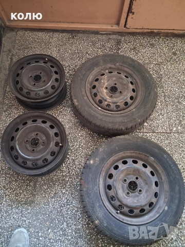 Железни джанти 4х100 14 цола свалени от Honda Civic, снимка 2 - Гуми и джанти - 53455251