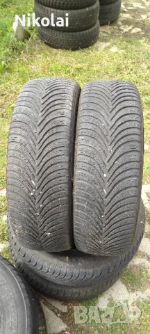 4бр зимни гуми 205/60R16 Michelin, снимка 2 - Гуми и джанти - 47297539