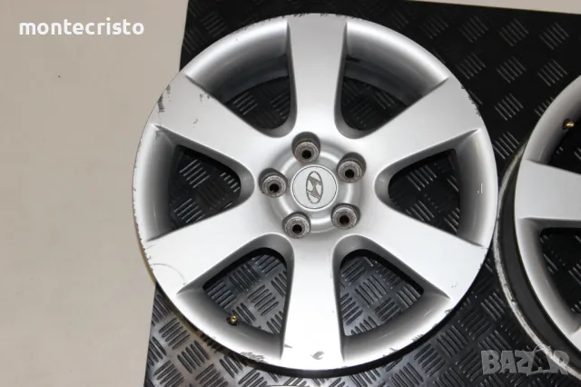 Алуминиеви джанти Hyundai Santa Fe SM CM (2001-2012г.) 5x114.3 67.1 / 18 цола Хюндай Санта Фе, снимка 9 - Гуми и джанти - 47158835