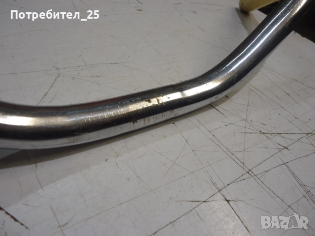 Кормило + звънец за ретро велосипед, снимка 3 - Части за велосипеди - 52544163