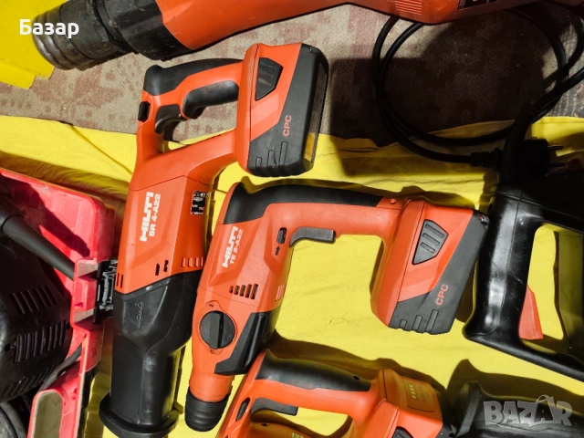 Машини HILTI ХИЛТИ Къртач, перфоратори, винтоверт,трион., снимка 7 - Перфоратори - 54036038