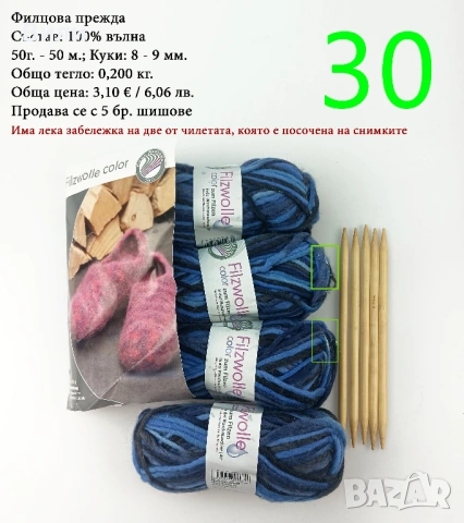 Евтини прежди в малки количества - нови и остатъци , снимка 14 - Други - 52029790