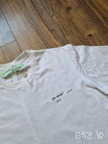 Страхотна мъжка тениска OFF WHITE  размер L / XL,нова с етикет, снимка 4 - Тениски - 51046985