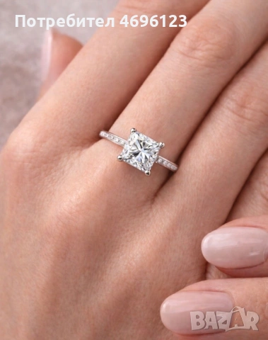 1, 35 ct Диамантен  Пръстен / Годежен Пръстен