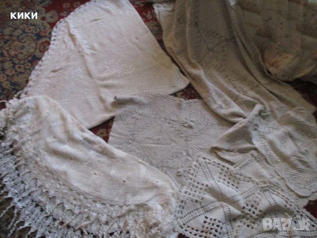 Плетени покривки, снимка 1 - Покривки за маси - 46239259