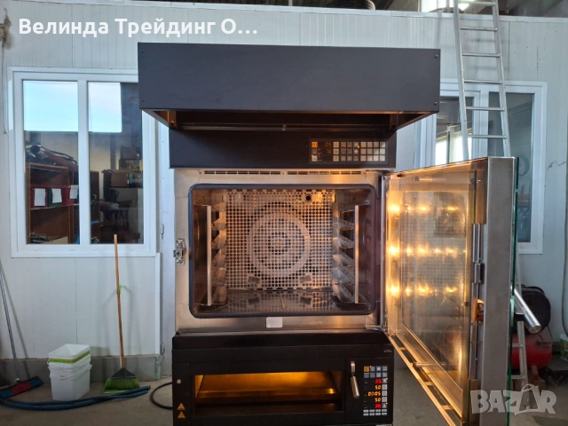 Употребяван конвектомат MIWE backcombi, снимка 2 - Други машини и части - 53957842