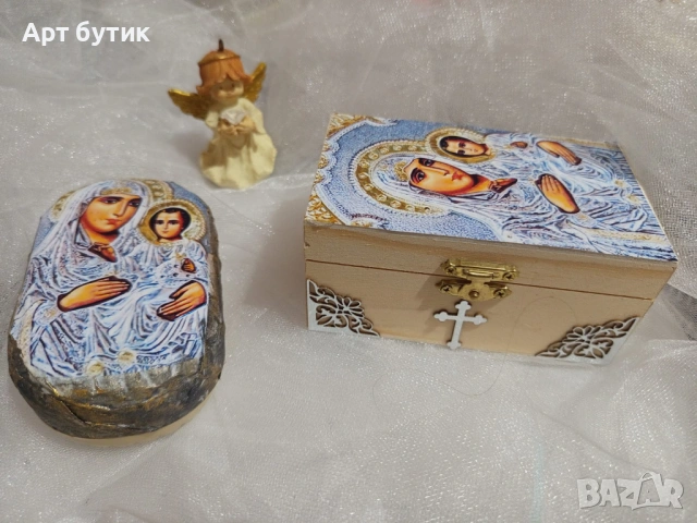 Комплект за Свето Кръщение в бароков стил 