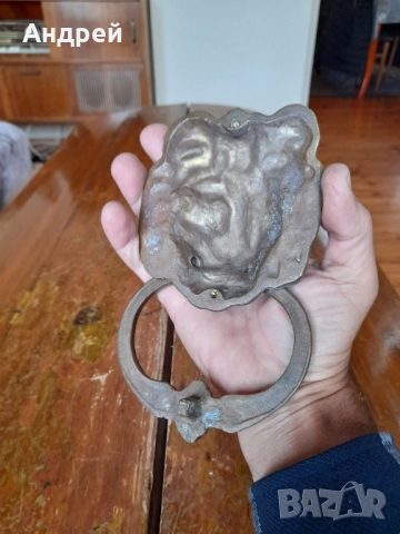 Старо чукало за врата,порта, снимка 3 - Други ценни предмети - 52136233