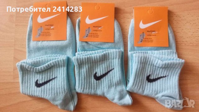 Универсален размер мъжки и дамски чорапи Nike къс конч, снимка 4 - Мъжки чорапи - 46403624