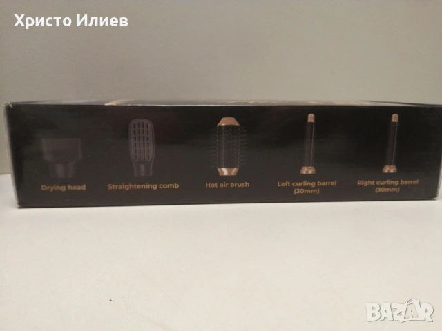 Йонизиращ сешоар с Четка за горещ въздух маша 5 в 1, снимка 18 - Сешоари - 53186479