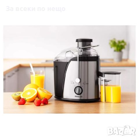 ✨Сокоизстисквачка SENCOR SJE 741SS, 400W, ECO мотор, 1.2L, снимка 2 - Сокоизстисквачки и цитрус преси - 46745737