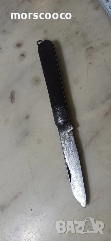 Стар джобен нож на фабрика-,,Петко Денев"- Габрово , снимка 2 - Ножове - 52889143