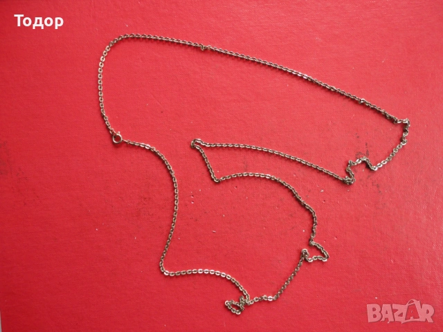 Позлатена верижка колие Amerik FBM 2, снимка 5 - Колиета, медальони, синджири - 53061913