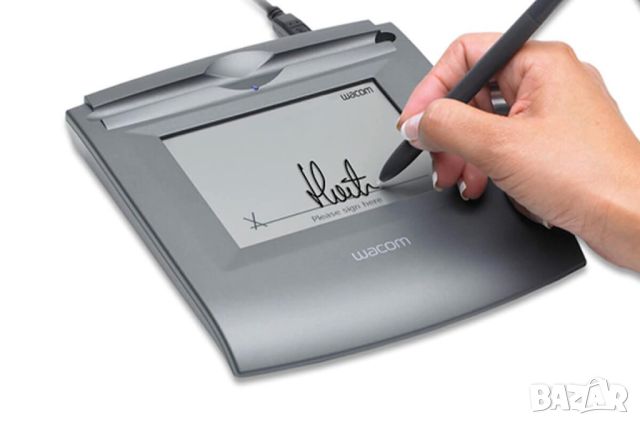 Графичен таблет за електронен подпис WACOM STU-500B/с или без писалка, снимка 2 - Таблети - 46454366