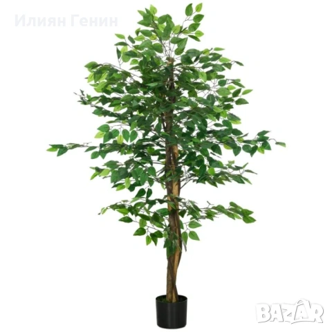 HOMCOM Фикус - изкуствено растение