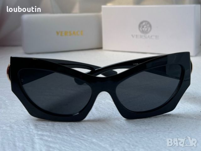 Versace 2024 дамски слънчеви очила котка VE4450, снимка 7 - Слънчеви и диоптрични очила - 45446002