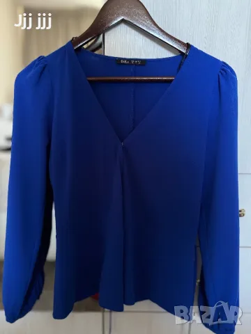 Синя риза Dika, снимка 3 - Ризи - 49508864