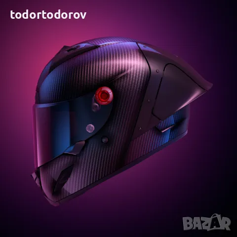 Мото Каска мотор SHARK AERON GP FULL CARBON MATT Official FIM MotoGP, снимка 2 - Аксесоари и консумативи - 50381682