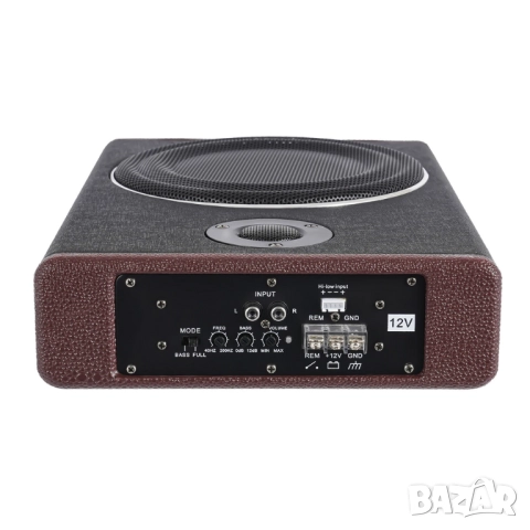 Автомобилен ултратънък активен субуфер с 8-инчов високоговорител , снимка 8 - Аксесоари и консумативи - 52822676