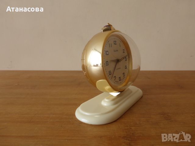 Будилник часовник Слава Глобус, снимка 9 - Антикварни и старинни предмети - 45640852