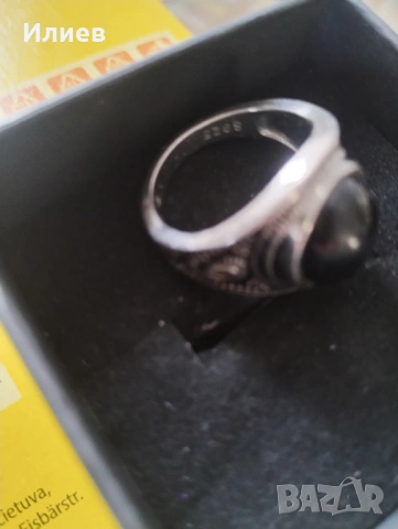 Дамски сребърен пръстен , снимка 2 - Пръстени - 53838460