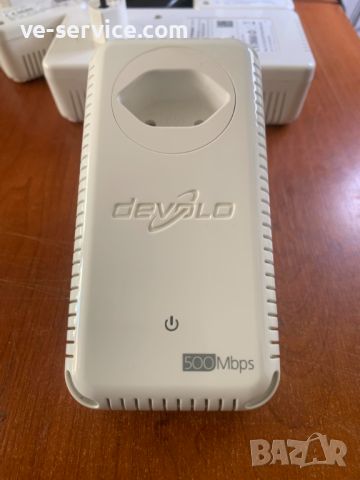 Devolo Powerline dLAN 550 WiFi Kit, снимка 10 - Мрежови адаптери - 46680565