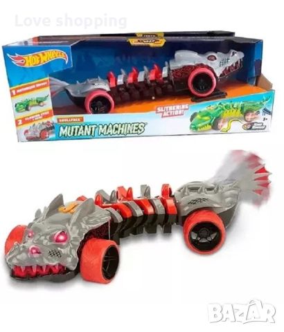 Hot Wheels Кола мутант със светлина и звук Commander Croc Mutant MachineTM, снимка 2 - Коли, камиони, мотори, писти - 46265096