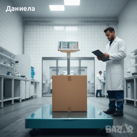 Електронен кантар с платформа до 1000 кг, снимка 4 - Везни - 53783267