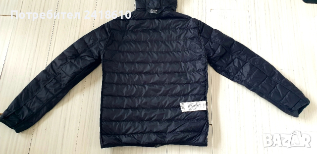 Emporio Armani EA7 Mens Down Jacket Slim Fit Size S ОРИГИНАЛ! Мъжко Олекотено пухено Яке!, снимка 6 - Якета - 53877526