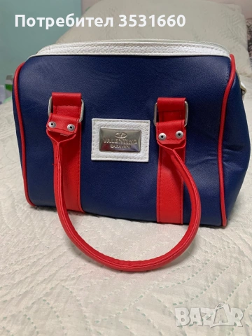 Елегантна дамска кожена чанта  тип куфарче 